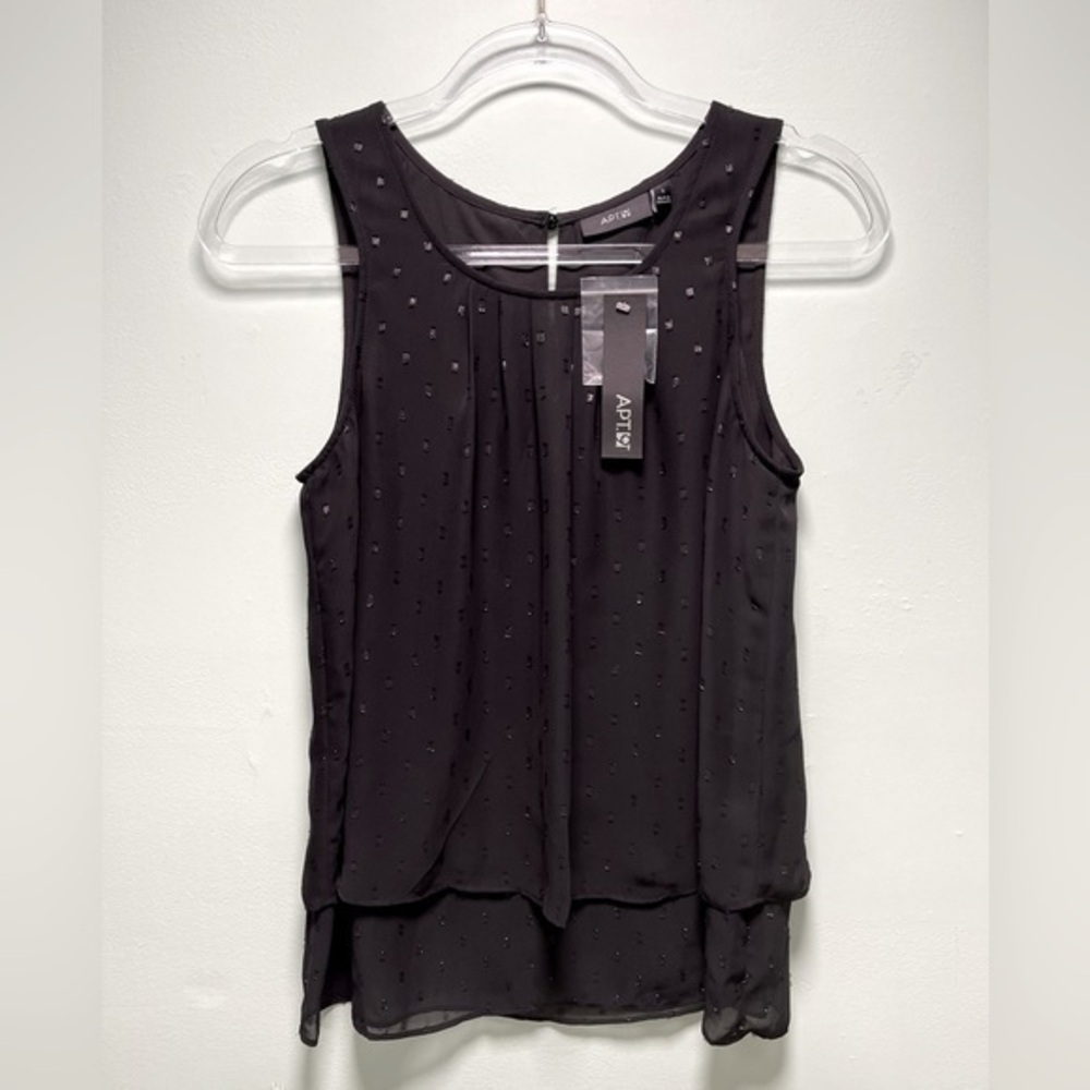 NWT- APT. 9- Women’s Sparkle and Mesh Top- Small